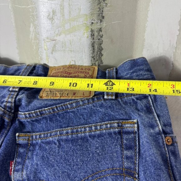 Levi Strauss & Co. Mens‎ Straight Leg Jeans Blue Denim 5-Pocket Outdoor Size 13 - Picture 16 of 16